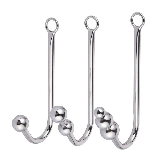 Anal Hooks Hook with and Cuffs Anal Beaded Elegant Collar 5334 0809
